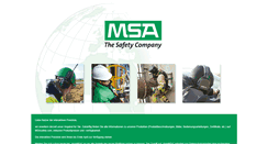 Desktop Screenshot of katalog.msa-europe.com