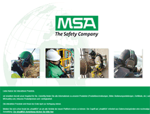 Tablet Screenshot of katalog.msa-europe.com